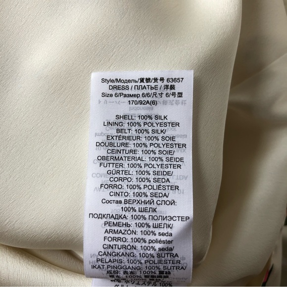 🤩 Sz 6 Tory Burch silk shirt dress - Picture 8 of 8